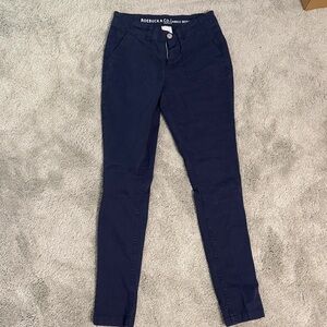 Roebuck & Co. Women's Navy Ankle Pants